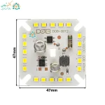 ماژول LED 20 وات 220 ولت با چیپست 2835 و رنگ سفید مهتابی
