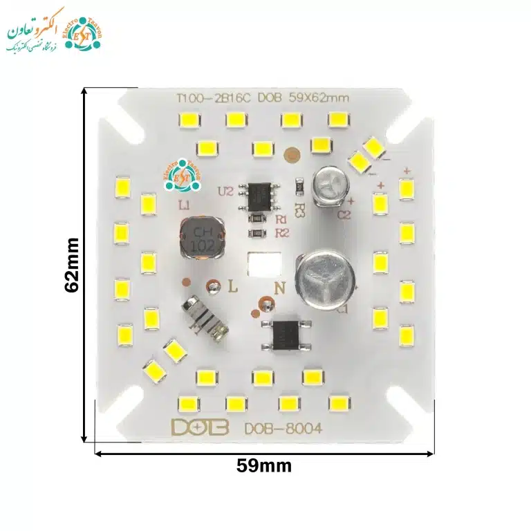 ماژول LED 30 وات 220 ولت با چیپست 2835 و رنگ سفید مهتابی