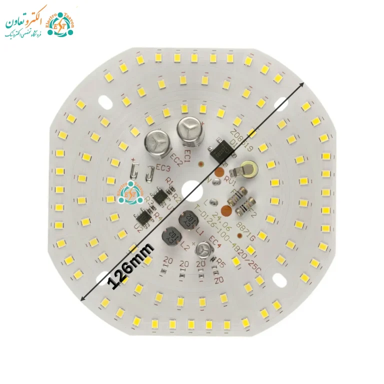 LED 100W 220V مهتابی برند MS با شدت نور 13000 لومن و مصرف انرژی کم