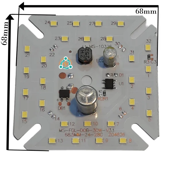 چیپ 30 وات خازن دار برند MS