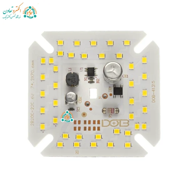 چیپ ال‌ای‌دی 40 وات 220 ولت مهتابی خازن‌دار با شدت نور 4500 لومن و تکنولوژی DOB