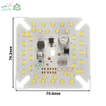 ماژول LED 40 وات 220 ولت با چیپست 2835 و رنگ سفید مهتابی