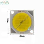 ابعاد ال ای دی COB ریلی 50 وات 300 میلی آمپر آفتابی 2828