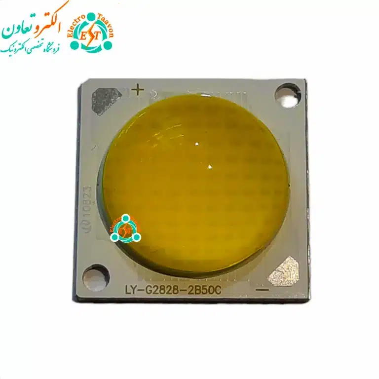 ال ای دی COB لنز دار 50 وات 300 میلی آمپر آفتابی 2828