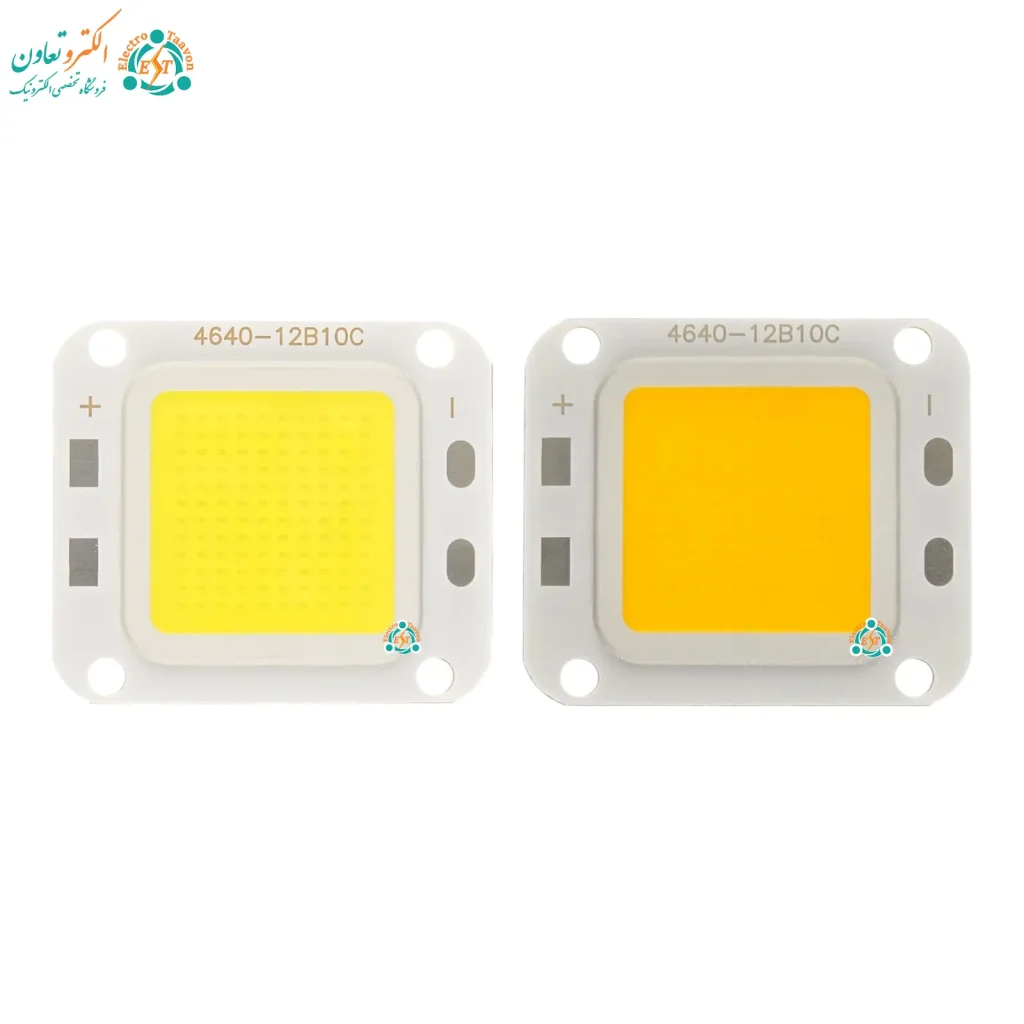 چیپ COB پروژکتوری 50 وات 1500 میلی‌آمپر مدل 4640