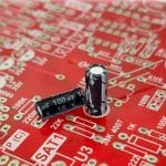 خازن الکترولیت 100uF-16V