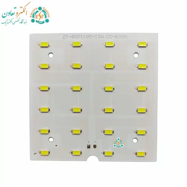 ال ای دی 12 وات 300 میلی آمپر SMD مهتابی مربع
