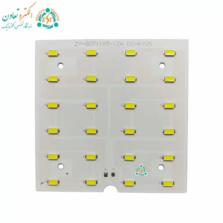 ال ای دی 12 وات 300 میلی آمپر SMD مهتابی مربع