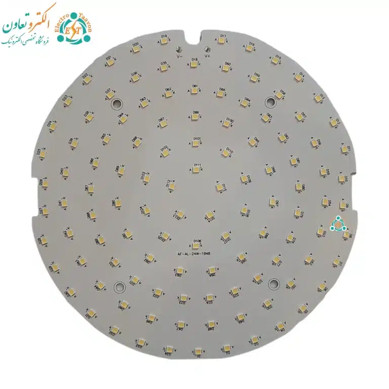 ال ای دی 24 وات 300 میلی آمپر SMD گرد مهتابی