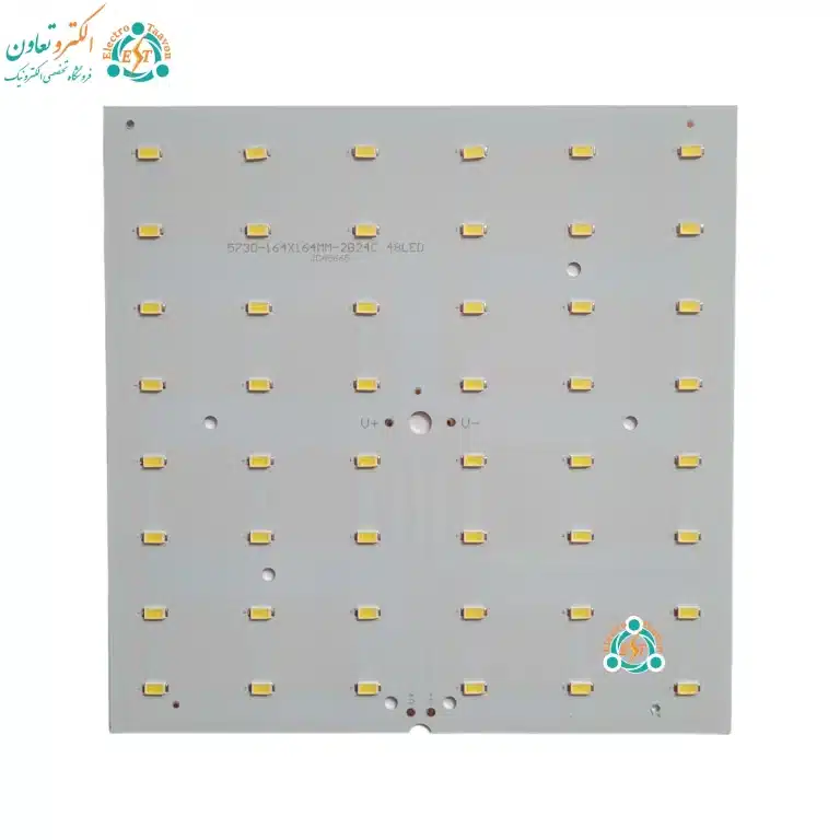 ال ای دی 24 وات 300 میلی آمپر SMD مهتابی مربع