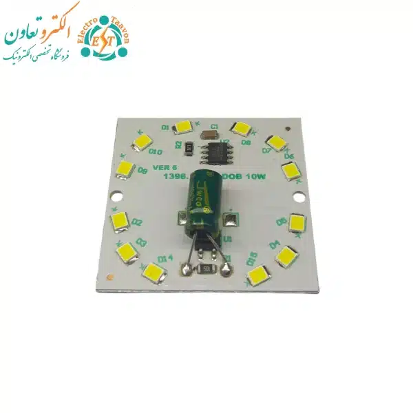 ال ای دی 10 وات 220 ولت خازن دار مهتابی