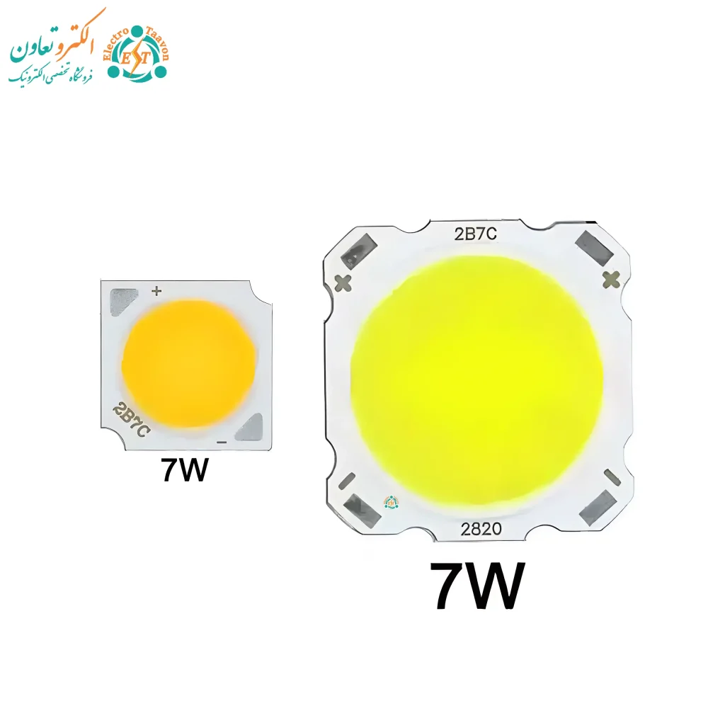 چیپ 7 وات cob