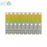 چیپ ال ای دی هدلایت دو کنتاکت 30 وات H4 دو رنگ مهتابی و آفتابی