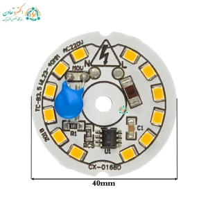 ال ای دی DOB 6 وات آفتابی 4000K قطر 40mm