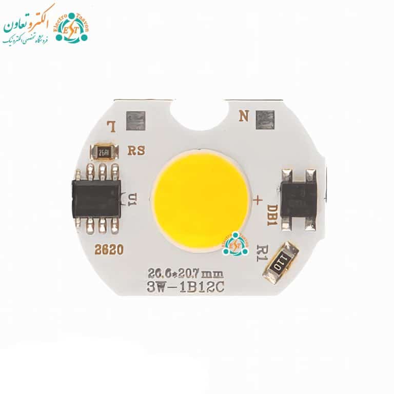 ال‌ای‌دی 3 وات 220 ولت مهتابی هالوژنی مدل 1B12C