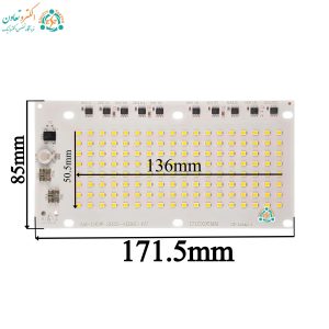 ابعاد چیپ 100 وات smd