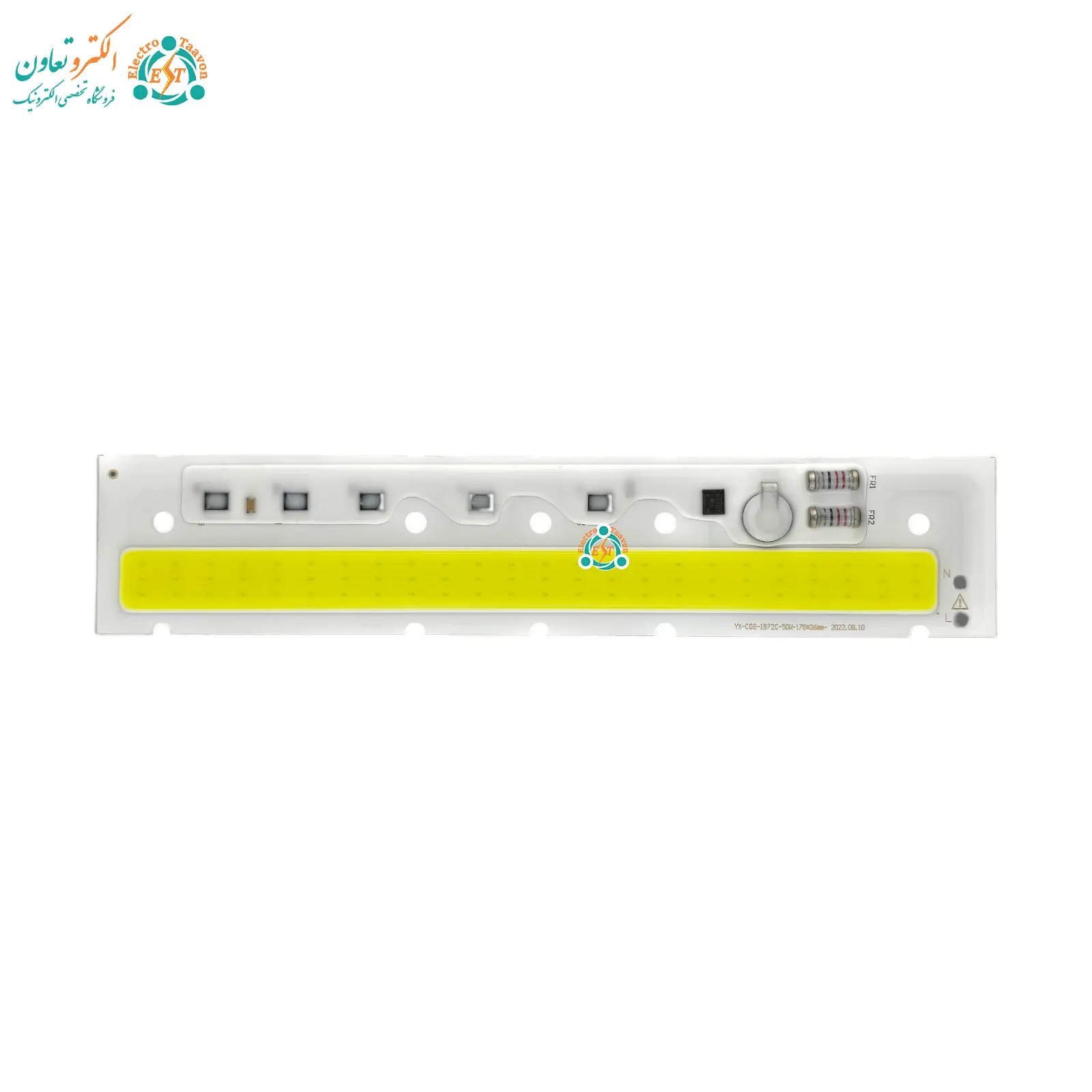 الایدی 50 وات COB خطی 220 ولت سفید مهتابی کد 2B72C برند YX الایدی 50 وات COB خطی 220 ولت سفید مهتابی کد 2B72C برند YX