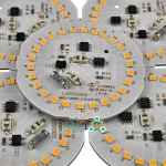 LED chip for sunlight-colored lamps