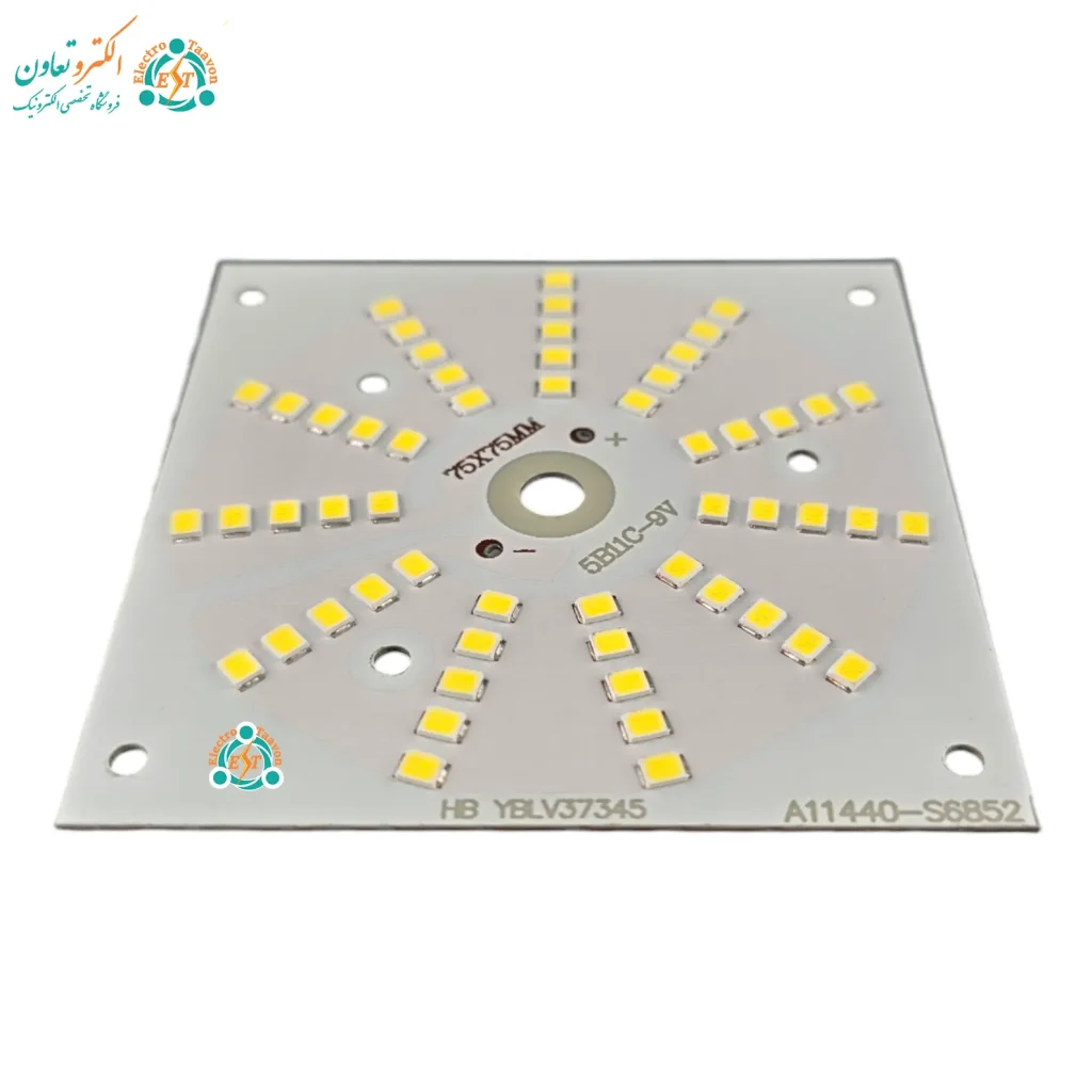 LED پاور 50 وات 75×75 میلی‌متر مناسب برای نورپردازی صنعتی