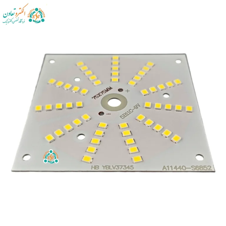 LED پاور 50 وات 75×75 میلی‌متر مناسب برای نورپردازی صنعتی
