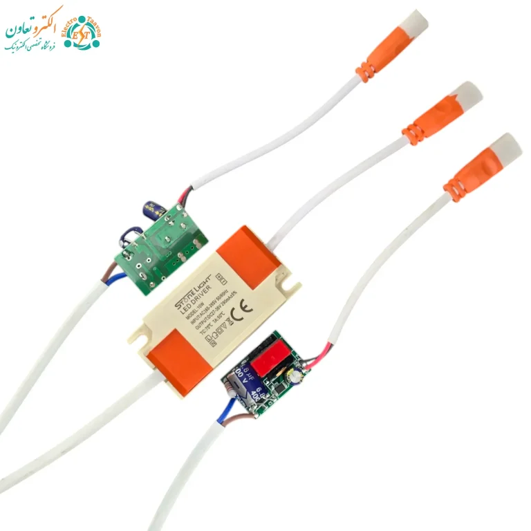 خرید درایور 8 الی 24 وات 280 میلی آمپر قابدار فیش دار