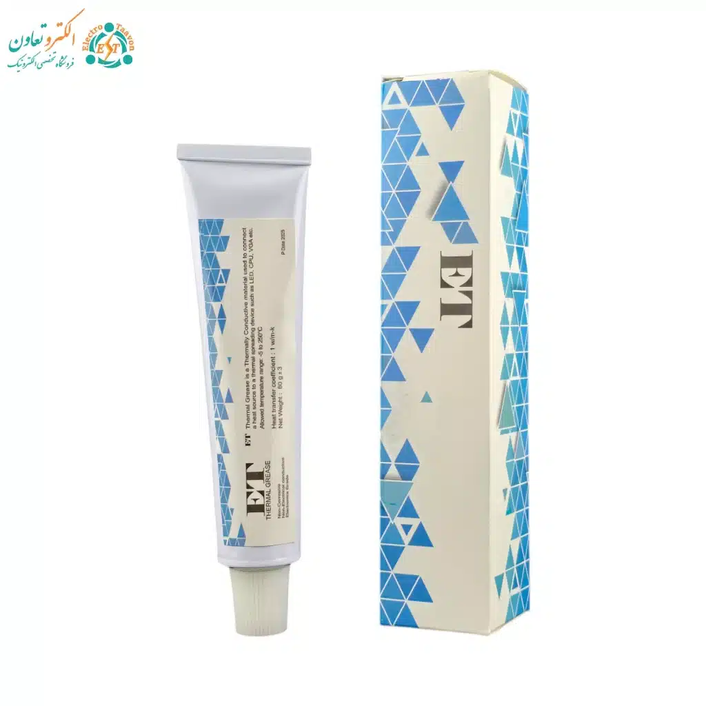 خمیر سیلیکون 60 گرمی تیوپی برند ET