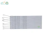 پک 10 عددی LED براکتی خطی با نور یکنواخت و بدون فلیکر