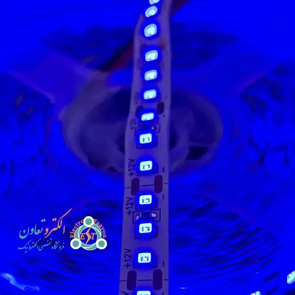 خرید ریسه نواری رنگ آبی