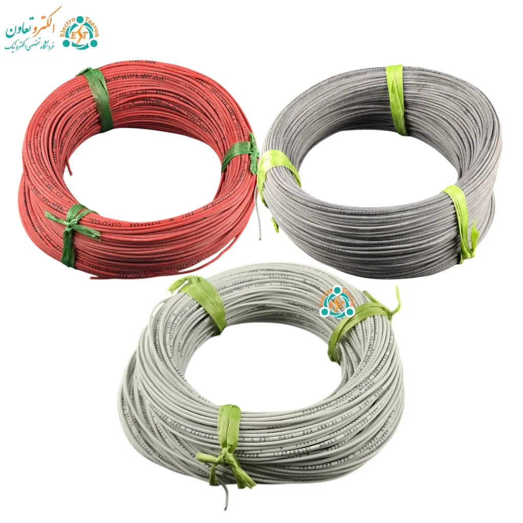 سیم سیلیکونی افشان قلع اندود