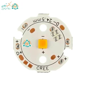 ال ای دی رنگ امبر مایل به نارنجی
