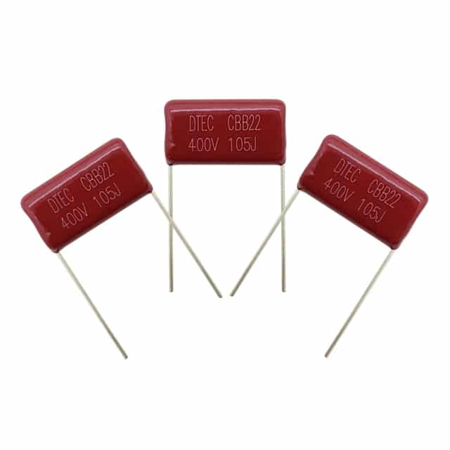 خازن پلیستر 105 P20 1uF-400V خازن پلیستر 105 P20 1uF-400V