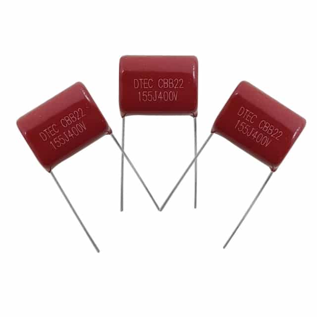 خرید خازن پلیستر 155 P20 1.5uF-400V