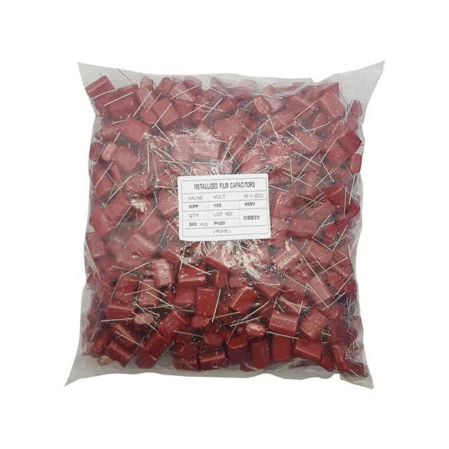 فروش خازن پلیستر 155 P20 1.5uF-400V فروش خازن پلیستر 155 P20 1.5uF-400V