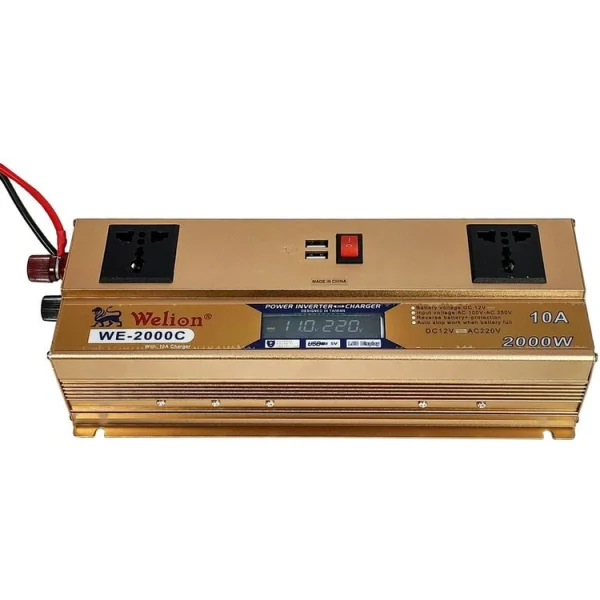 پاور اینورتر Welion 2000W با نمایشگر LCD