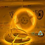 خرید ریسه LED COB زرد امبر 12V پک 10 متر