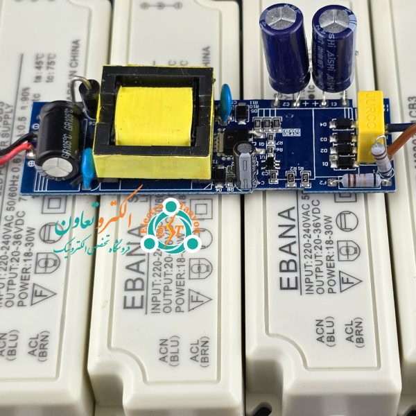 برد درایور ایزوله قابدار LED 30 وات