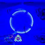 واردات ریسه نواری رنگ آبی