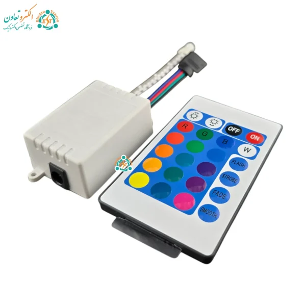 کنترلر RGB سازگار با ریسه‌های 12ولت