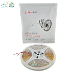 ریسه نواری COB زرد امبر با پشت چسب‌دار