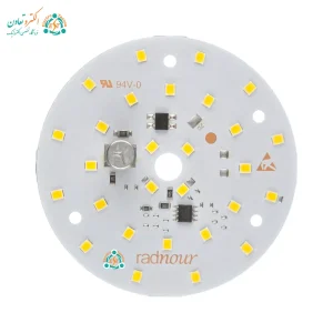 ال ای دی 12 وات 220 ولت گرد پنلی