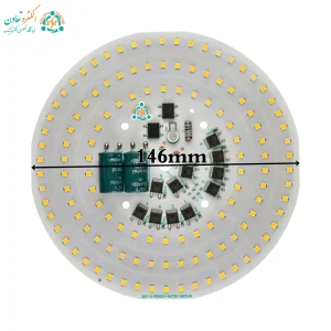 ابعاد ال ای دی 150 وات 220 ولت آفتابی خازن دار