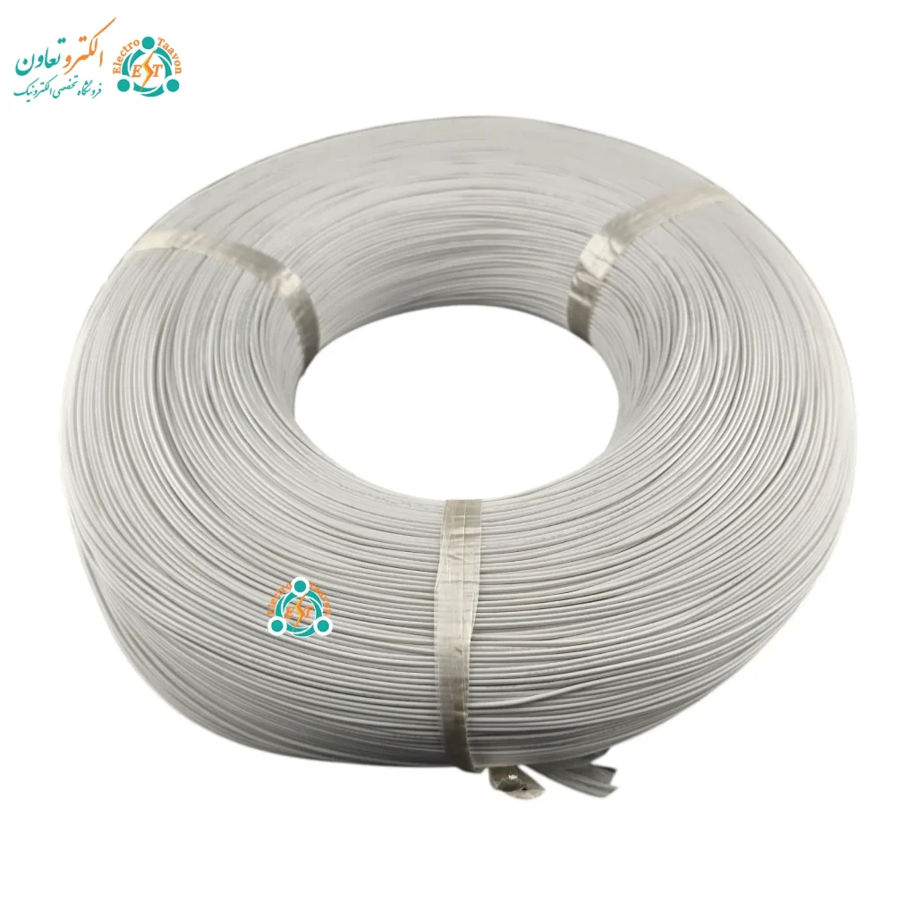 سیم نسوز سفید مخصوص روشنایی صنعتی