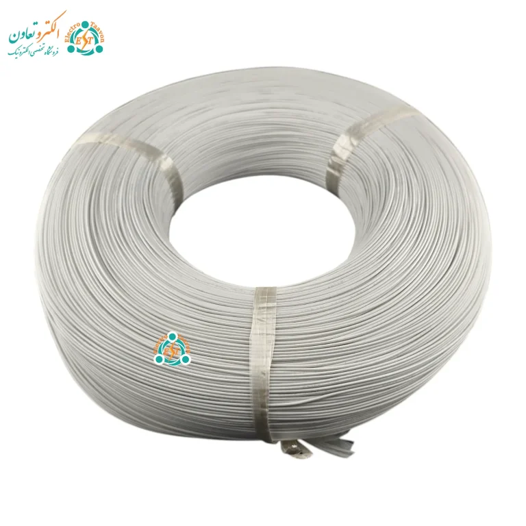سیم نسوز سفید مخصوص روشنایی صنعتی