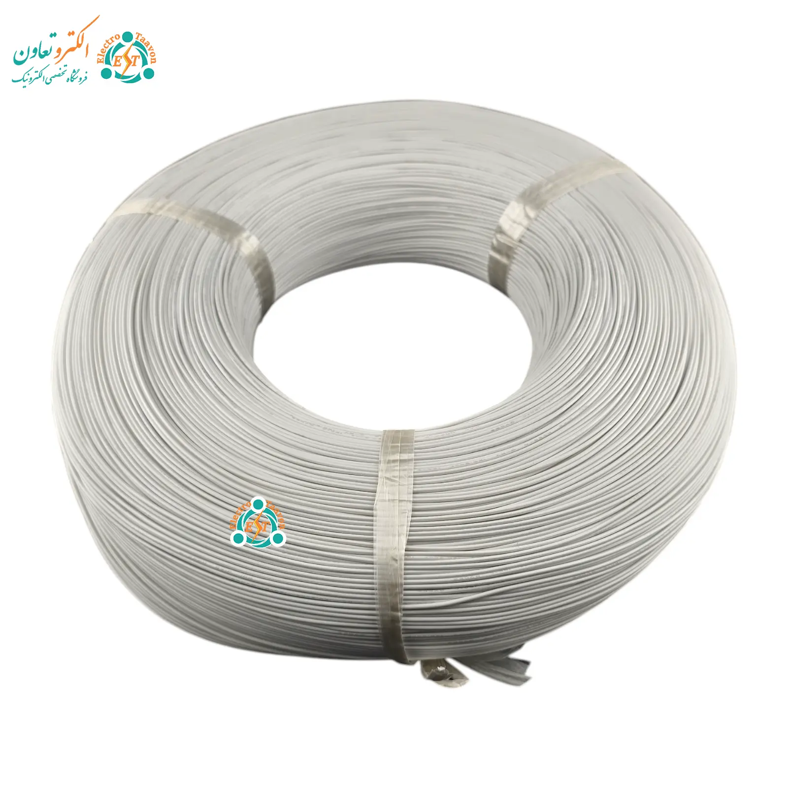 سیم نسوز سفید مخصوص روشنایی صنعتی
