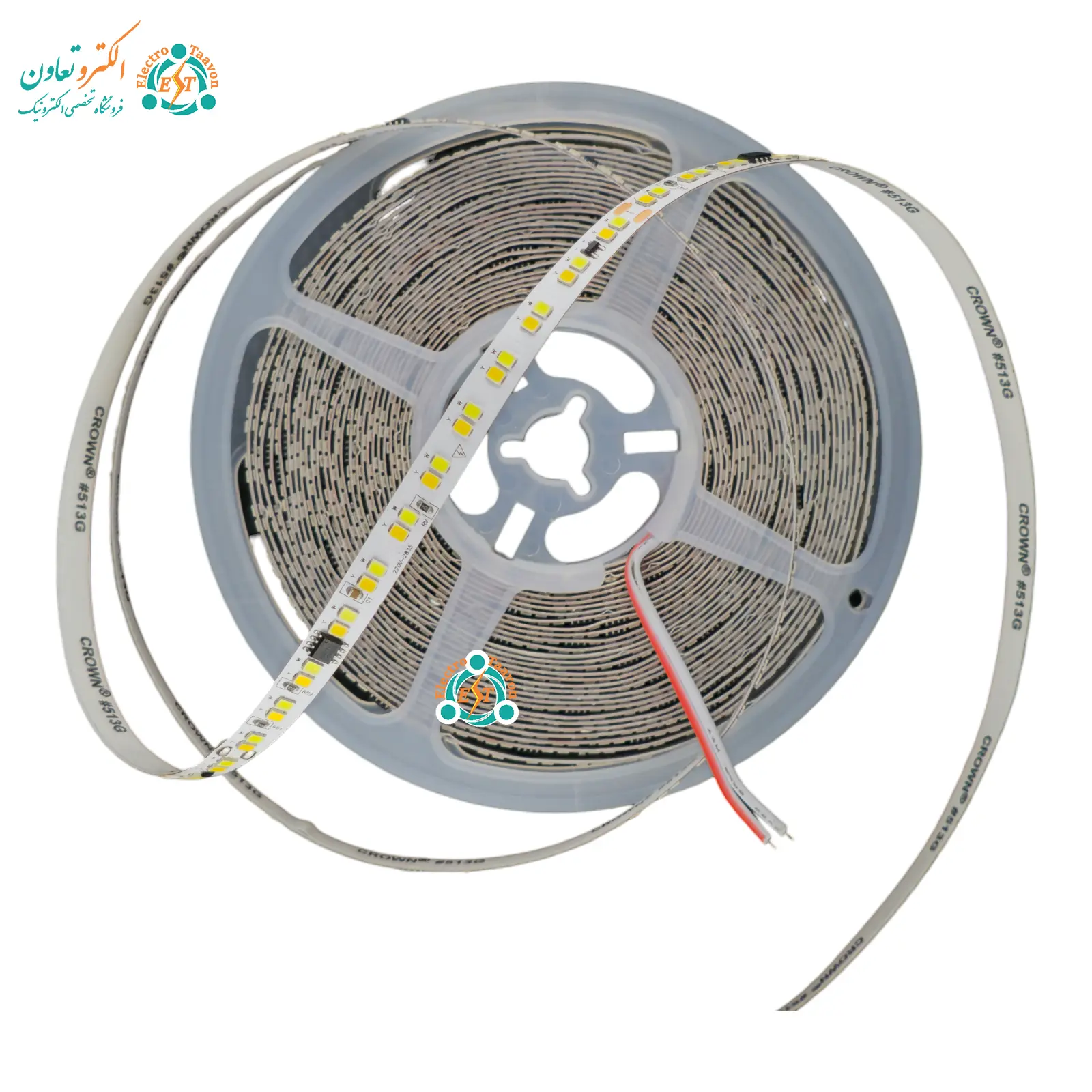 ریسه نواری 220 ولت سه حالته تراکم 192 – تغییر رنگ با کلید