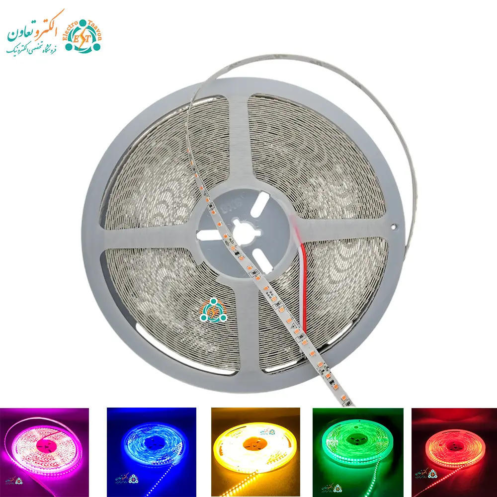 ریسه نواری 220 ولت SMD رنگی ریسه نواری 220 ولت SMD رنگی