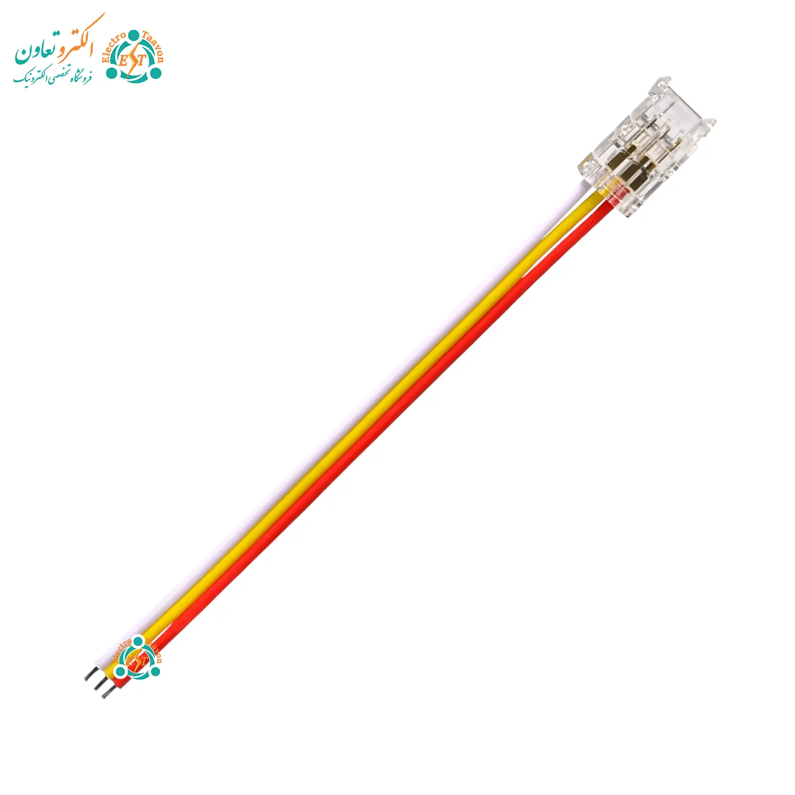 کانکتور سر سیم دار سه سیم مخصوص ریسه نواری سه حالته