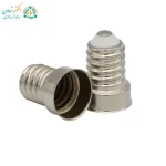 نمای نزدیک رزوه سرپیچ E14