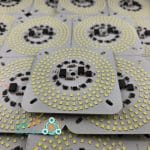 نمای نزدیک چیپ ال ای دی 110 وات مهتابی آی سی دار