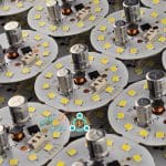 ماژول LED گرد 44.5 میلی متر 12 وات